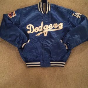 Vintage Jackie Robinson Dodgers Jacket